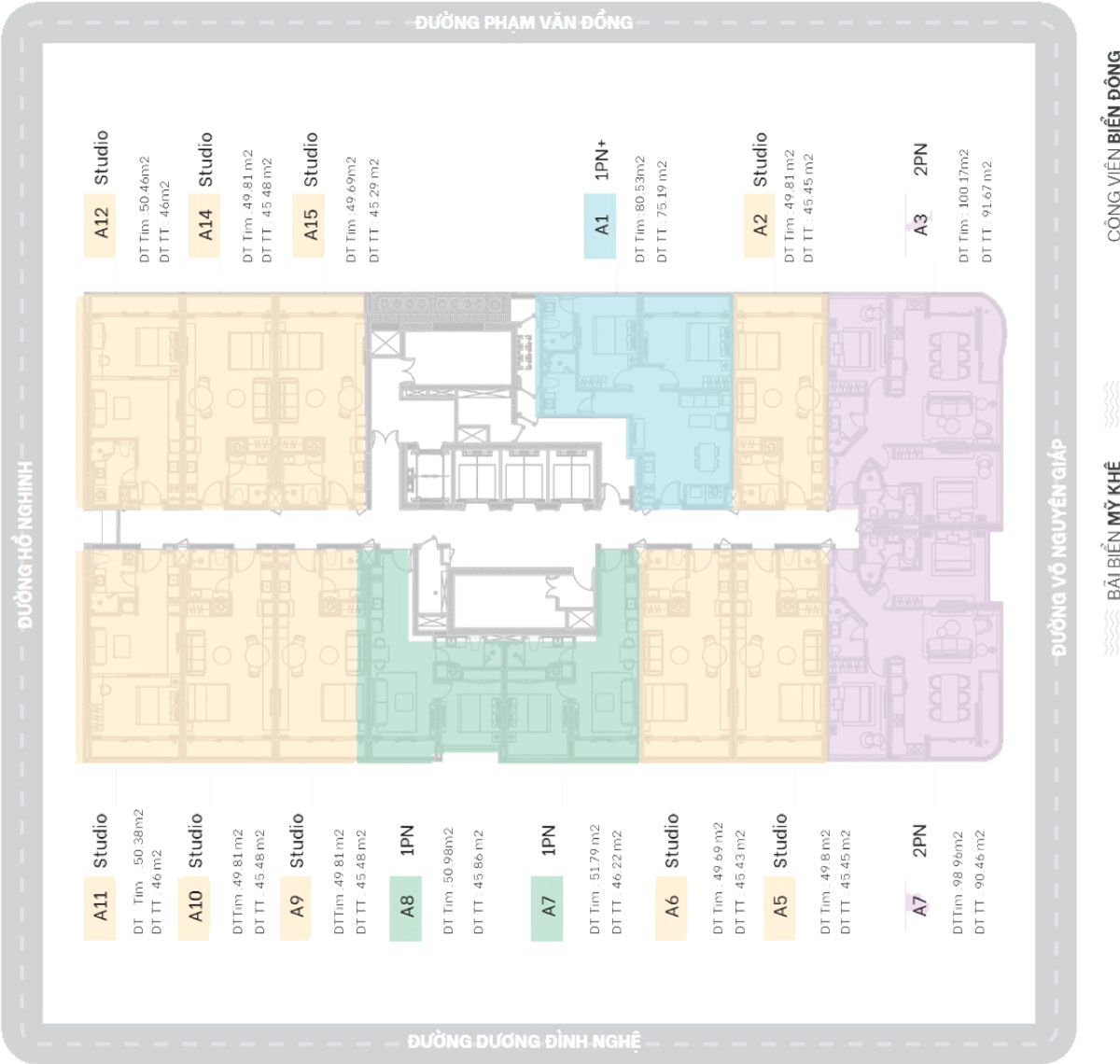 Mặt bằng futa residence