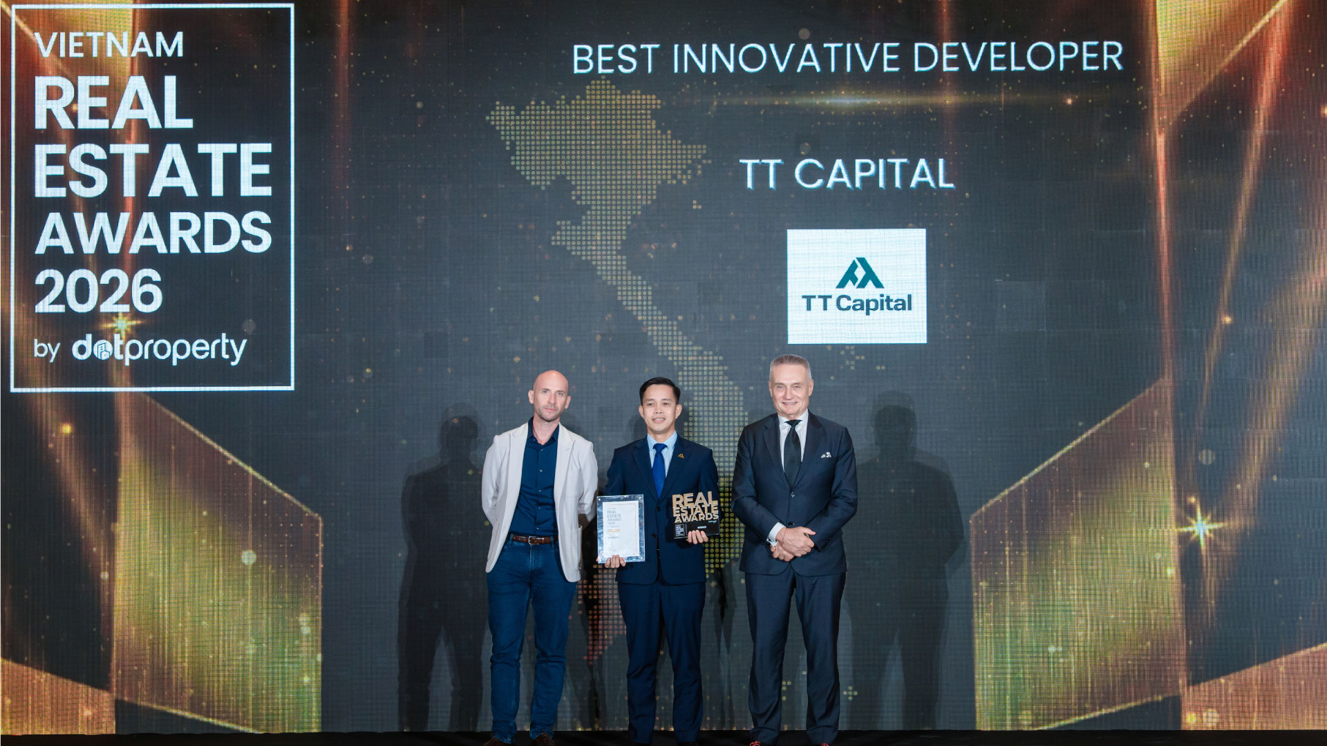 TT Capital được vinh danh “Nhà phát triển Bất động sản đổi mới sáng tạo tốt nhất Việt Nam 2026"