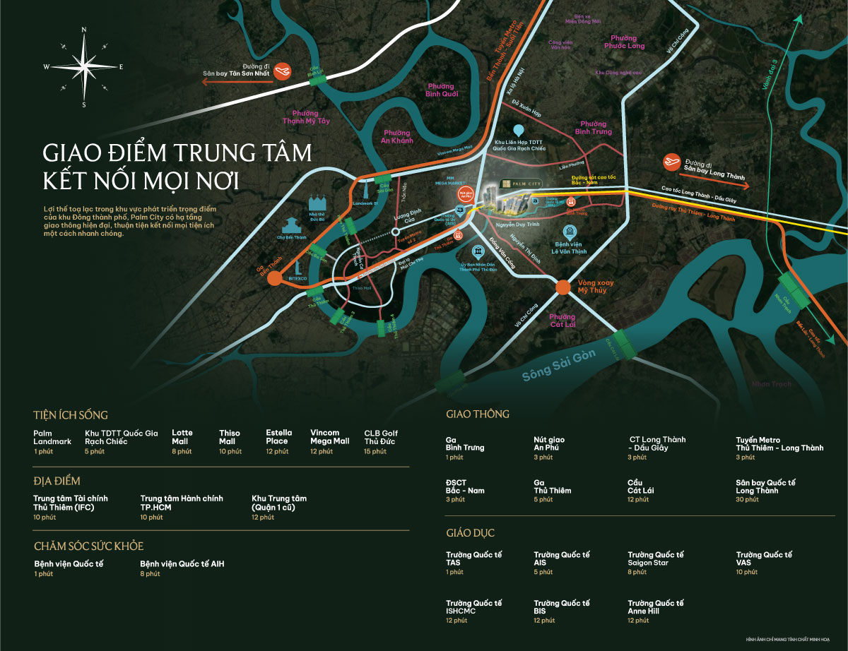 Palm City Tâm điểm kết nối – Cửa ngõ chiến lược của khu Đông TP.HCM